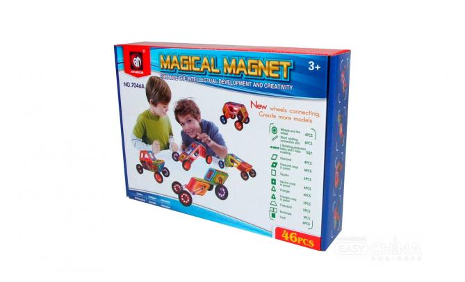 Детский конструктор Magical Magnet 46 деталей Детский конструктор Magical Magnet 46 деталей