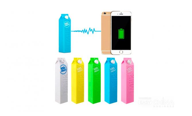 Мини Power Bank Milk 2600 mAh