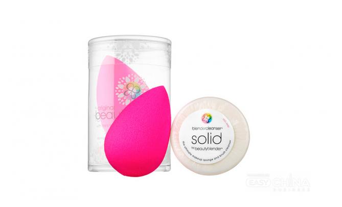 Спонж для нанесения макияжа Beauty Blender + Solid