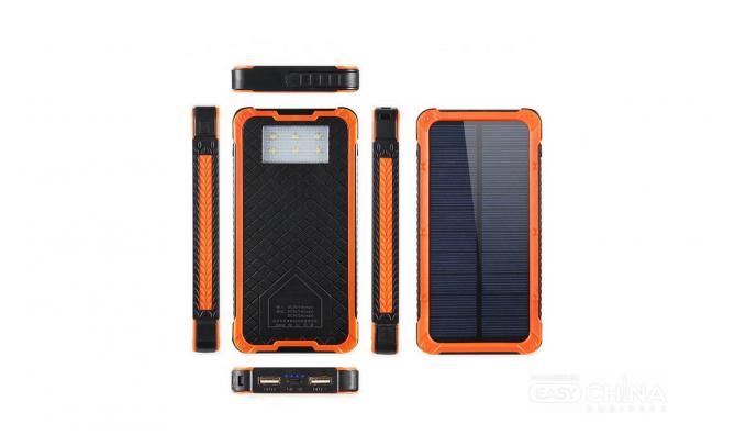 Внешний аккумулятор Solar Powerbank 12 000 mAh Внешний аккумулятор Solar Powerbank 12 000 mAh